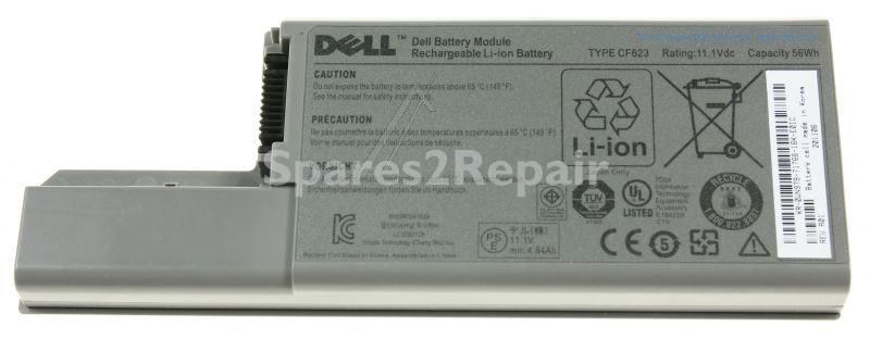 Dell Laptop Battery - Cf623 Xd736 Dell Battery 9 Cells 85wh Li-ion