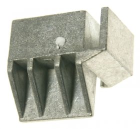 Atlan Fixings And Brackets - Ks000ak50057-23 Metallic Fixation Bottom Left For Inner Glass