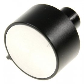 Button - C00323982 481010367363 Knob Matt Grey Modern Ikea Mwo [Whirlpool Indesit]