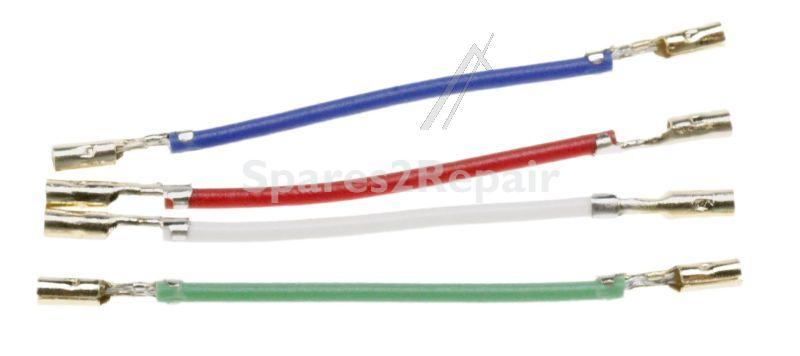 Analogis Cable-plugs-adapter - 6379 Turntable Headshell Wireset