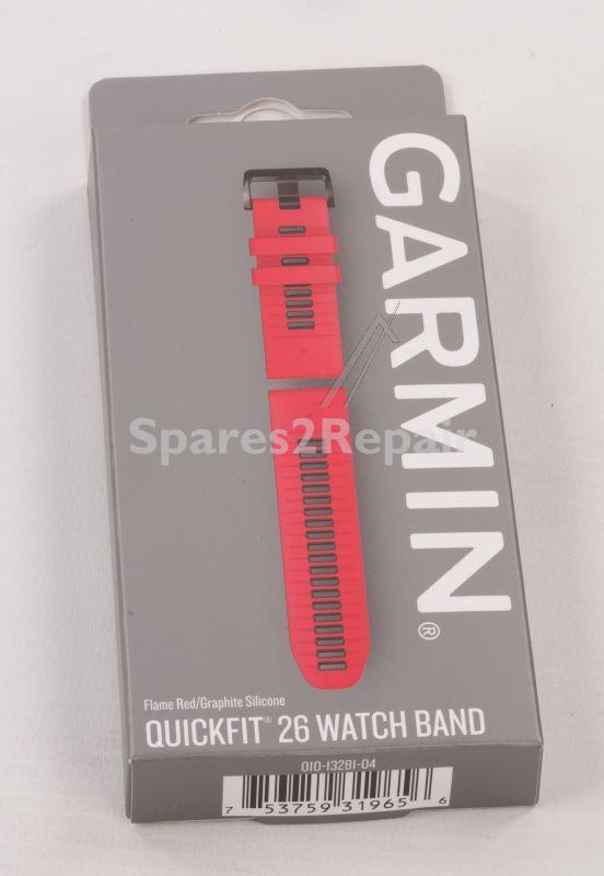 Garmin Wristbands For Smartwatch - 010-13010-00 Garmin Replacement Wristband Quickfit 26mm Black Stainless Steel