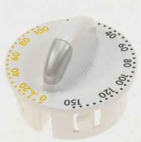 Button - 1251082002 Push Button Electronic White 7 [Electrolux Aeg]