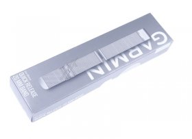 Garmin Wristbands For Smartwatch - 010-12924-23 Garmin Replacement Wristband 20mm For Vivomove Silver-milanese