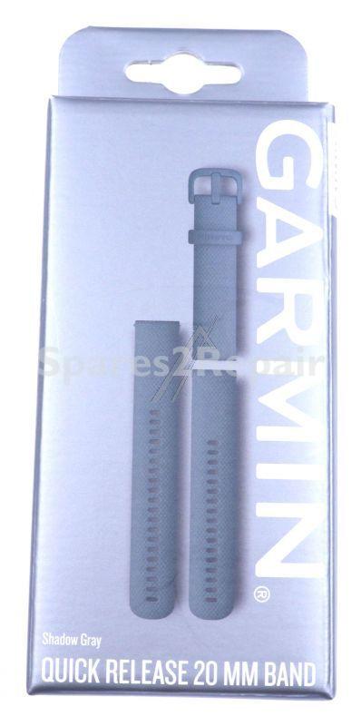 Garmin Wristbands For Smartwatch - 010-13021-00 Garmin Quick-release Silicone Wristbands Gray