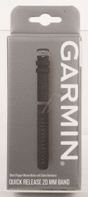 Garmin Wristbands For Smartwatch - 010-12924-13 Garmin Replacement Wristband 20mm Black-slate Gray Buckle