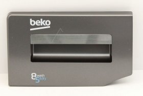 Detergent Dispenser Cover - 2449809224 C00877481 Detergent Drawer Front Cover Assembly [Arcelik]