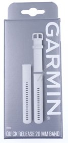 Garmin Wristbands For Smartwatch - 010-13021-01 Garmin Quick-release Silicone Wristbands White