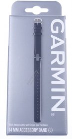 Garmin Wristbands For Smartwatch - 010-13068-a5 Garmin Replacement Wristband Lily 14mm Italian Leather Black-ivory
