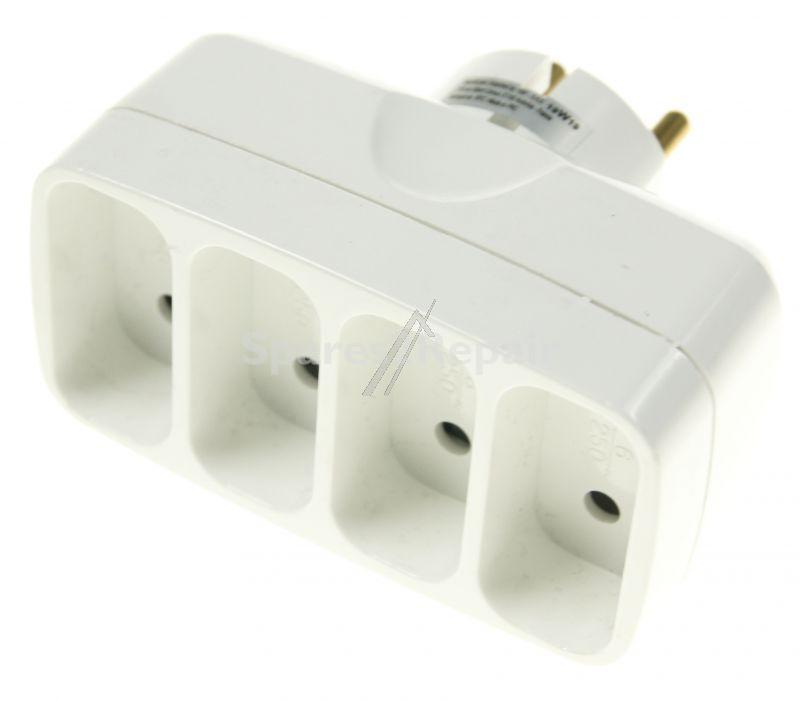 Inotech Cable Support - 20 Plastic Cable Clips 7mm Gray -
