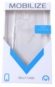 Mobilize Leather Bag Gsm - 27842 Mobilize Gelly Case Oppo Find X5 5g Transparent