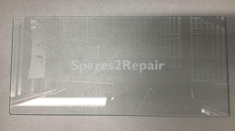 Glass Panel - 47021601 F Compartment Glass Shelf-375x183x3 2) [Vestel]