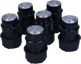 Atlan Button - 2301000106+2301000107+23010001 Rotary Knob Set (6 Pieces)