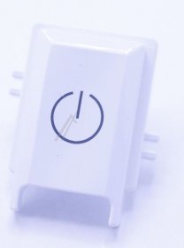 Button - C00535886 488000535886 Button On-off White m10 nts [Whirlpool Indesit]