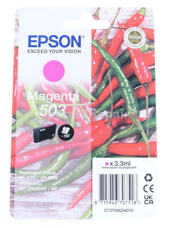 Epson Cartridge - 503 C13t09q34010 Ink Cartridge Magenta 3 3ml
