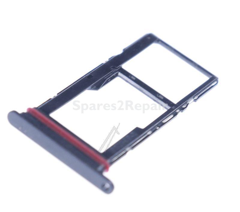 Motorola Sim card Holder - S948d10081 Tnei30-bwq131-000+sim Tray Ds Black_dp