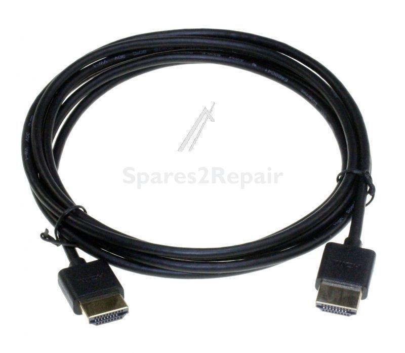 Compatible Hdmi Highspeed Ethernet Plug-plug - Hdmi-a-male- Hdmi-a-male Lead Super Slim 2 0m