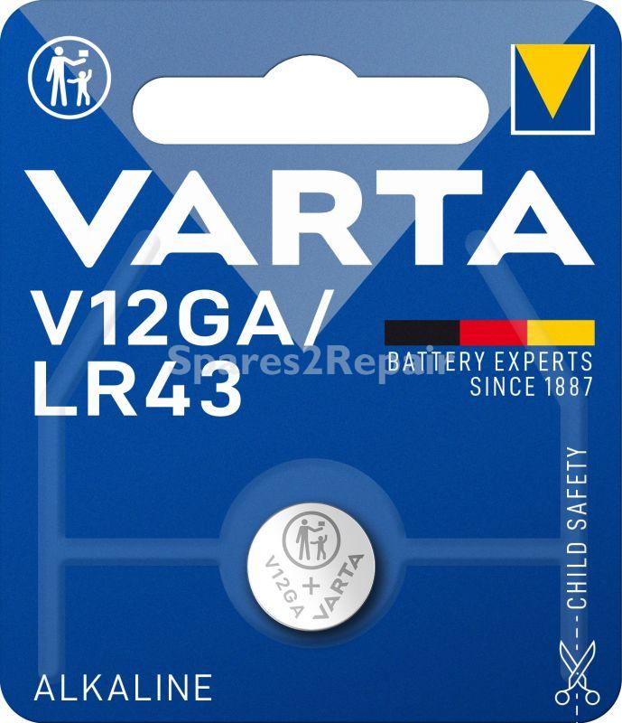 Varta 1.50v Button Cell Battery - V12ga Button Cell Electroniques Alcaline Varta