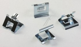Spring - C00502357 488000502357 Clamp Kit - Hob-worktop (4 Piece) [Whirlpool Indesit]