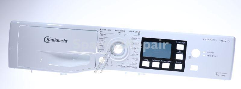 Operating Unit Screen - C00850429 488000850429 Control Panel+handle Wtsupereco9 [Whirlpool Indesit]