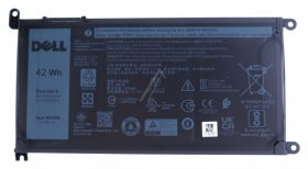 Dell Laptop Battery - Wdx0r Fw8kr Battery 42wh 3 Cells Lithium-ion