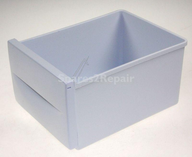 Vegetable Drawer - C00193541 482000023004 Refrigerator Salad Drawer With Front L 230x155 White [Whirlpool Indesit]