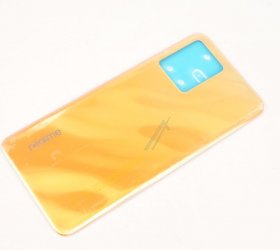 Realme Battery Compartment Lid - 4710849 Composite Plate Battery Cover Ab373 Yellow With Cushion With Silk Print Ats