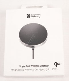 Samsung Charger For Mobile Phone - Gp-pwu025wiabw Wits Wireless Magnetic Single Pad Charger Black