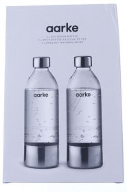 Aarke Containers - Aac Pet 2er Aarke Wasserflasche 2er Pack Pet