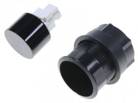 Atlan Button - Kb04-metal Knob