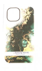 Mio By Mobilize Leather Bag Gsm - 29531 Mio Green Marble Magsafe Compatible For Samsung S23 5g
