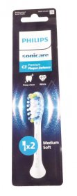 Philips Tooth Brush - 881904287010 Hx9042-87 Sonicare C3 Premium Plaque Defense 2-pack White