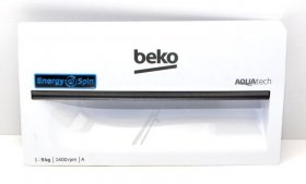 Detergent Dispenser Cover - 1408809368 C00933054 Drawer Panel [Arcelik]