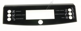 Saeco Front Frame - 421944043231 Display Front Panel S-scr blk Smra-p