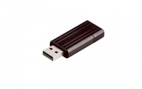 Verbatim PinStripe USB 64Gb Drive - Flash Drive USB 2.0 64gb Black