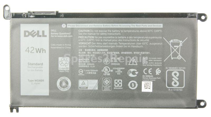 Dell Laptop Battery - Wdx0r Fc92n Battery Pri 42whr 3c Lith Sdi