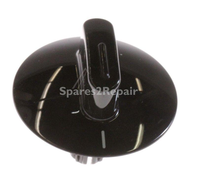 Control Knobs - 1523165114 Knob Black Silk Screened [Electrolux Aeg]