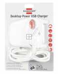 Brennenstuhl Splitter With Switch 2way - Desktop-power Usb-charger Mit 2x Usb-2.0-lader 2100ma 2-fach