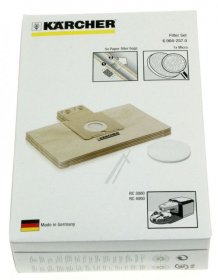 Karcher Vacuum Cleaner Bags - 6 904-257 0 Filter Tube 5pcs