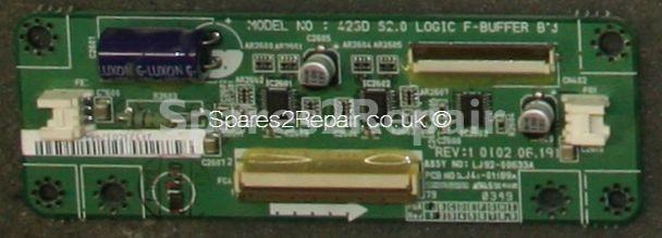Philips 42PF9945 - Logic Buffer - LJ92-00633A - Rev 1.0 - LJ41-01189A - A2 - 42SD-S2.0 LOGIC F-BUFFER