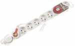 Eight-way Trailing Socket - Bloc Multiprise 8x16a +inter Blanc
