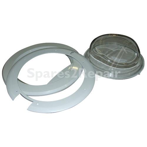 Hisense Gorenje Flange Washing Machine Window - 281693 Glass Door Assembly