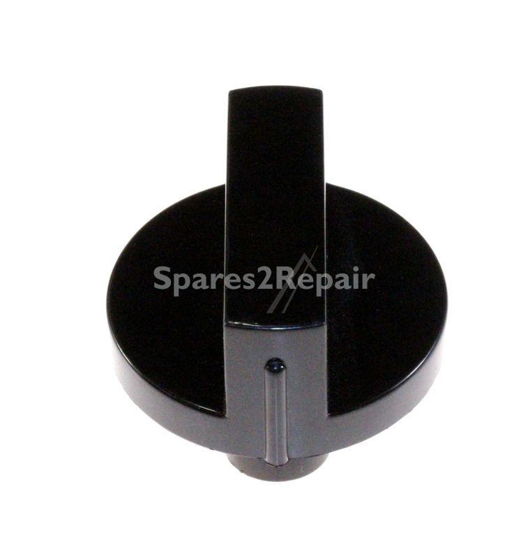 Button - 42056933 Knob (nord spindle Type B-in new Silver) [Vestel]