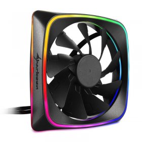 Sharkoon Pc Case Cooler 120-140mm - Shark Lights GehÄuselÜfter, Rgb
