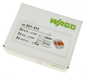 Wago Terminal Strip - Wago Compact Verbindungsklemme 100 StÜck FÜr 2-leiter Bis 4mm²