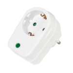 VIVANCO Excess Voltage Filter ÜSP 1W ADAPTER DE SÉCURITÉ KISI,BLANC 21950