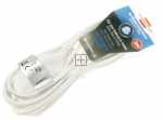 Brennenstuhl Power Supply Cable - 1161660 3m Lengthening Cable H03vvh2-f 2x0 75 - Euro Plug