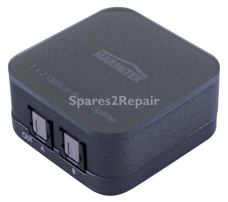 MARMITEK Toslink Distributor SPLIT TS12 1 INPUT/2 OUTPUT TOSLINK DIGITAL AUDIO SPLITTER