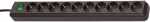 BRENNENSTUHL 10 Way Socket Outlet Switch ECO-LINE 10 WAY SOCKET OUTLET SWITCH BLACK 3M