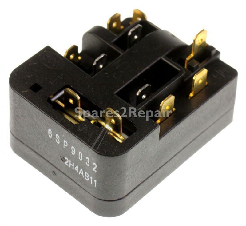 Starter Relay - 6sp9032 2425393036 Assembly Ptc Motor Protector E [Electrolux Aeg]