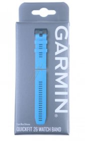 Garmin Wristbands For Smartwatch - 010-12741-02 Garmin Replacement Wristband Quickfit 26 Cyan Blue Silicone